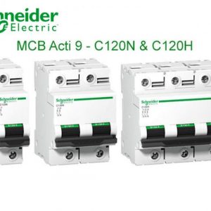 Cầu dao tự động Acti9 - MCB C120N & C120H by Schneider Electric